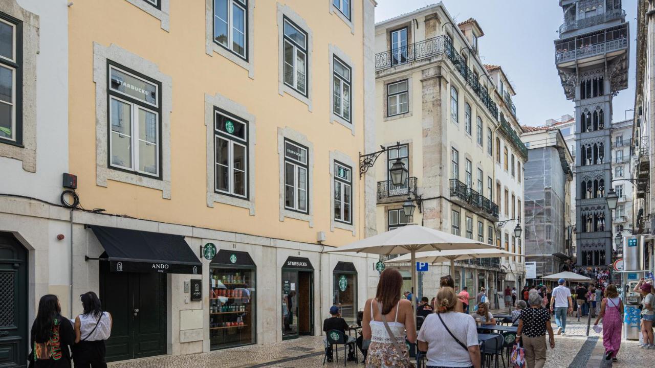 Ando Living - Santa Justa 79 House Apartment Lisbon Bagian luar foto